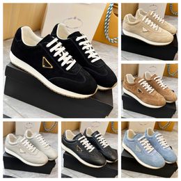 Designer di scarpe da ginnastica da maschi di lusso scarpe casual lifestyle blu bianco blu, marrone con fodera in seta di seta squisita scarpa da esterno