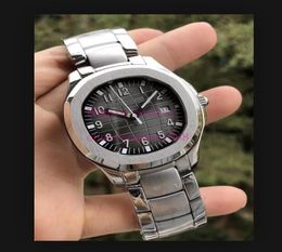 7 Style Men039s Luxury Watches Aquanaut 51671A001 Gradient Dial 40mm Automatic Mechanical Sapphire Steel Designer Wristwatche1275866