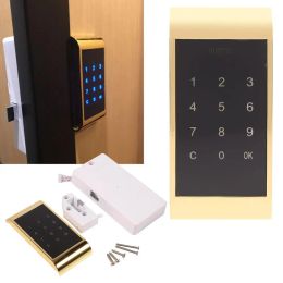 Lock Electronic Touch Keypad Password Lock Key Access Digital Security Home Alarm Antitheft File Cabinet Code Lock