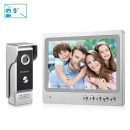 Intercom 9 Inch Video Doorbell Intercom Camera Apartment Intercom Video Doorbell With Camera Residential Security Protection System