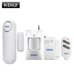 Detector KERUI D121 Burglar Security Alarm System Protection Alarm Wireless Door Sensor Vibration Detector Shock Sensor