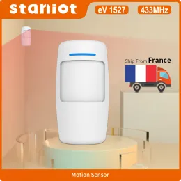 Detector Staniot PIR Motion Sensor Smart Home Human Infrared Detector Compatible 433Mhz Wireless Security Alarm System Work with Alexa