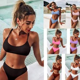 Women's Swimwear Women Bikini Set Sexy Bathing Suits Separate Brazilian Stylish Feminine Girls