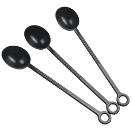 Coffee Scoops 5pcs 10g Plastic Long Handle Measuring Spoon Milk Powder Espresso Scoop Baking Tea Measure Tool