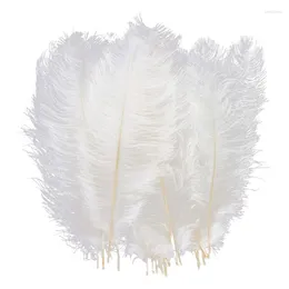 Decorative Flowers 20pcs Natural Ostrich Feather Bulk 12-14inch For Vase Home Decor Wedding