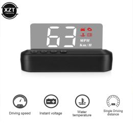 Kits HUD Mirror 04 Car Head up Display OBD2 Windshield Speed Projector Security Alarm Water temperature Overspeed RPM Voltage