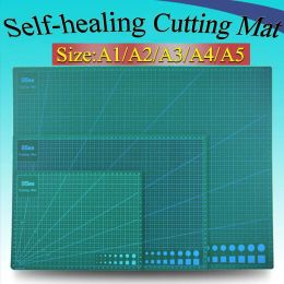 Mats 1piece A2 A3 A4 A5 selfhealing Cutting mat PVC Rectangle Grid Lines tool Fabric Leather Craft DIY Cutting Supplies Stationary