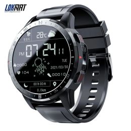 Watches LOKMAT APPLLP 7 Smart Watch GPS 4G WIFI 1.6 Inch Touch Screen 4GB 128GB Bluetooth Sports Dual Camera Gaming Watch for Men Women