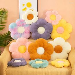 Pillow Cross Border Daisy Flower Seat Plush Throw Nap Backrest