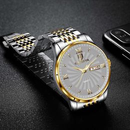 26 QINGXIYA Brand Trend Fashion Steel Band Men's Calendar Waterproof Watch Taobao Hot Selling Item 23