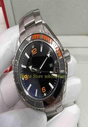 5 Color Real Po Cal8900 Watch Men039s Top Quality Black Dial 600M Orange Ceramic Bezel Stainless Steel Bracelet Mens Sport 6580035