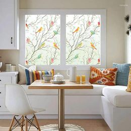 Window Stickers Self-Adhesive Glass Sticker Static Cling Privacy Film Anti Uv Insulation Decal For Kitchen Home Decor