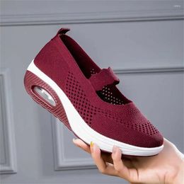 Casual Shoes Red Wedge Heel Women's Boots Size 43 Flats Women Trainers Sneakers White Woman Sport Maker Sneakersy Link Vip