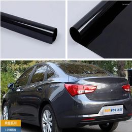 Window Stickers HOHOFILM 80cmx30m Black Film Solar Tint Car-styling Auto Car Glass House 99% UV Proof Protection