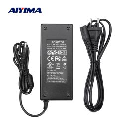 Amplifiers AIYIMA Audio 24V Home Amplifiers Power Adapter AC100240V To DC24V 4A Power Supply DIY For Power Amplifier EU US UK AU Plug