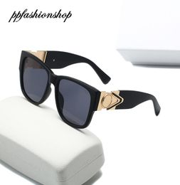Fashion Outdoor Beach Sun Glasses Metal Big Frame Sunglasses For Men Women Uv400 Summer Eyewear With Box And Case Ppfashionshop4065967