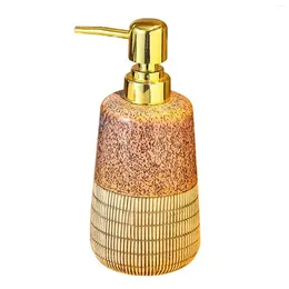 Liquid Soap Dispenser Ceramic Hand 400ml Lotion Empty Bottle Shower Gel For Bathroom Shampoo Decor