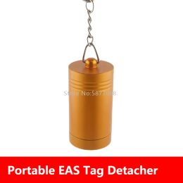 System Portable EAS Security Tag Remover Detacher Magnet Alarm Clothes Lockpick Clothing Golf Label For Supermarket AntiTheft GOLD