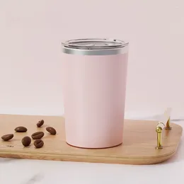 Mugs Espresso Cups Stainless Cup With Lid Coffee And Tea Tableware Original Breakfast Coffeeware Teaware Mug Accessories Thermal