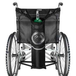 Survival Bag Backpack Holder Wheelchair Walker Portable Oxygen Tank Cylinders Bottle for Medical, Home, Hospital