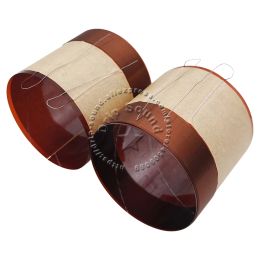 Accessories 2x 64mm 78ohm Ksv 64core 2layer Round Copper Wire Bass Speaker Voice Coil for Woofer Sound Driver Loudspeaker Repair Parts