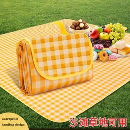 Carpets Waterproof Oxford Cloth Picnic Blanket Foldable Mat Moisture-proof Thicken Lightweight Portable Camping Sleep Pad