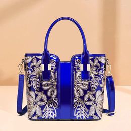 Bag 2024 Luxury Women Handbags Fashion Design Ladies Shoulder Bags Trend Casual Patent Leather Sequin Crossbody