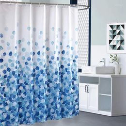 Shower Curtains Curtain Set Bathroom Fabric Waterproof Bubble Standard Size 180X180cm