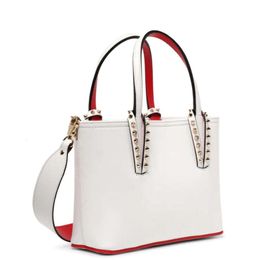23s Casual tote Women bags Cabata mini Grained calf leather spiked textured-leather evening hand All kinds of fashion