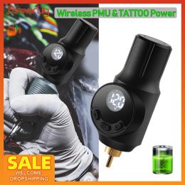 Machine Wireless Tattoo Power Supply 1500mah for Semipermanent Pmu Pen Rca Jack Tattoo Power Accessories Quick Charge for Tattoo Pen