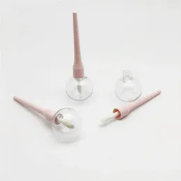 Storage Bottles 5pcs 6/11ml DIY Pink Lollipop Empty Lipstick Bottle Lipgloss Tube Lip Container With Cap Cosmetic Sample