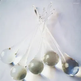 Chandelier Crystal 12pcs/lot 30 150mm Clear Raindrops Glass Pendants/ Curtain Parts Wedding & Birthday Party Decoration