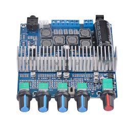 Amplifiers AIYIMA TPA3116 Subwoofer Amplifier Audio Board TPA3116D2 2.1 HiFi Amplificador USB DAC Bluetooth Power Amplifiers 2x50W+100W