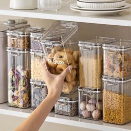 Storage Bottles Capacity Food Jar Set For Refrigerator Multi-functional Airtight Sealing Containers Dry