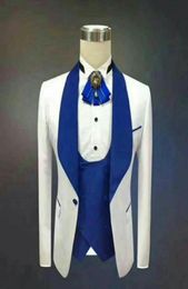 New Handsome Shawl Lapel Groomsmen One Button Groom Tuxedos Men Suits WeddingPromDinner Man Blazer JacketPantsTieVest 6635602