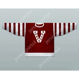 Gdsir Custom VANCOUVER MILLIONAIRES 1913-14 HOCKEY JERSEY NEW Top Ed S-M-L-XL-XXL-3XL-4XL-5XL-6XL