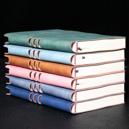 Notebooks Creative A5 Notebook UltraThick Thickened Notepad Business Soft Leather Work Meeting Office Diary Sketchbook Stationery