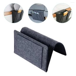 Storage Bags Bedside Bag Remote Control Holder Armchair Organizer Sofa Armrest Shelf College Dorm Non-woven Fabric Hanger