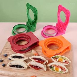 Baking Moulds Sandwich Cutter Cake Biscuit Toast Bread Stainless Steel Breakfast Mold Maker Kitchen Tools For Kids