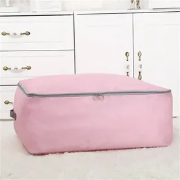 Storage Bags Durable Quilt Box Zipper Dirty Clothes Collecting Case Oxford Clothing Bedding Item Packing Bag Organizer