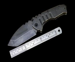 New Medford Armored Forces Heavy Folding Knife D2 Blade G10 Handle Outdoor Hunting Self Defense Pocket Knives ZT 0456 SMF DOC BM 35074615