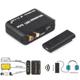 Adapter 2.4ghz Hifi Digital Wireless Audio Adapter Receiver Music Sound Wireless Transmitter Receiver with Usb Power Cable