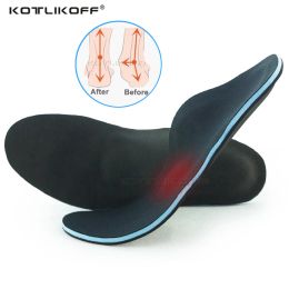 Insoles Best Orthopaedic Insoles For Feet Arch Support Relieve Flat Feet X/O Type Leg Correction Plantar Fasciitis Shoes Pad Care Inserts