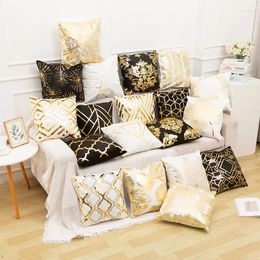 Pillow 45x45cm Luxury European Throw Cover Classic Decorative Pillowcase For Couch Living Room Bedroom JAF063