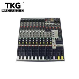 Amplifier TKG audio small 8 Channel MultiPurpose Mixing Console Mixer EFX8 EFX8 sound mixer 8channel audio mixer