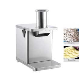 Electric Vegetable Dicing Machine Commercial Vegetable Chopper Automatic Potato Onion Dicer and Slicer Machine 220V