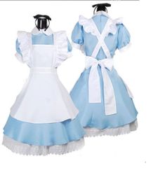 Lolita Princess Maid Dresses Fancy Apron Dress Maid Outfits Uniform Anime Cute Costume Stage Performance Costume Kitchen Clothes2037554