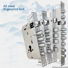 Lock Stainless Steel Security Door Lock 6068 For Intelligen Fingerprint Body Mechanical Security Door Fingerprint Body