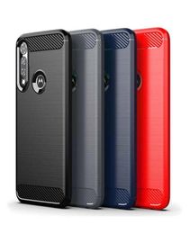 Carbon Fiber Texture TPU Cases for Motorola G Power Play Stylus One Ace 5G Moto G7 G8 G9 Play E5 E6 Plus Z3 Z41158912