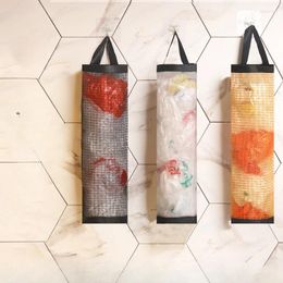 Storage Bags Garbage Bag Device For Household Wall Mounted Removable Shoe Covers Kitchen Plastic